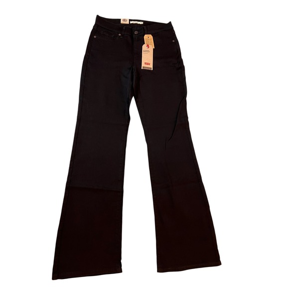 Levis Strauss Denim - Levi's Classic Bootcut Jeans Women's 8 W29 L32 Black Hypersoft Stretch NWT